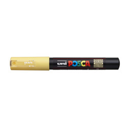 Markeris POSCA  PC-1M Nr.73 šiaudų geltonas