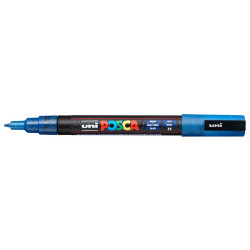 Markeris POSCA  PC-3ML L33 met.mėlynas