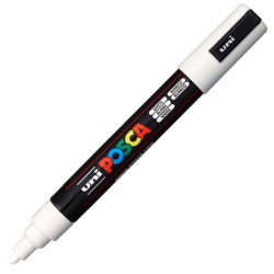 Markeris POSCA  PC-5M Nr.1 baltas
