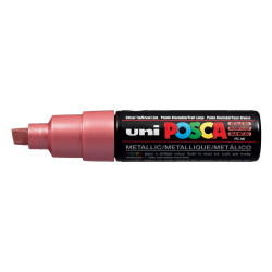 Markeris POSCA  PC-8K M15 met.raudonas