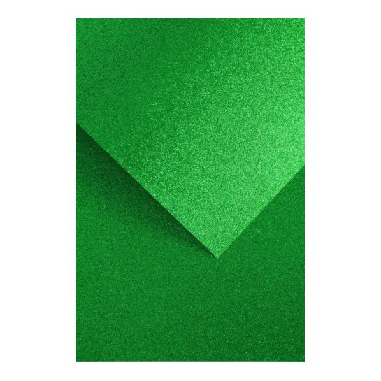 Blizgus kartonas A4 210g 5lap žalias