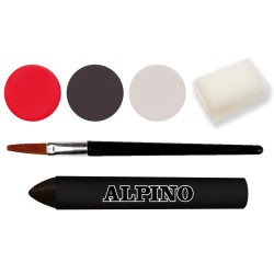 Makiažo rinkinys ALPINO Vampiro Aqua make-up 3sp Makiažo rinkinys ALPINO Vampiro Aqua make-up 3sp