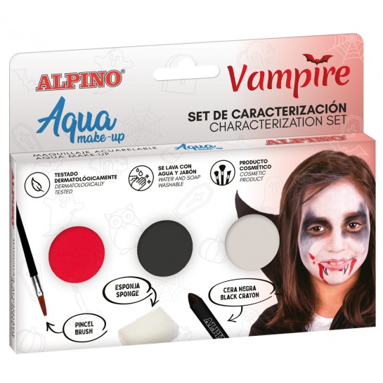 Makiažo rinkinys ALPINO Vampiro Aqua make-up 3sp
