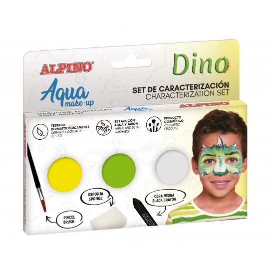 Makiažo rinkinys ALPINO Dino Aqua make-up 3sp