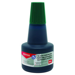 Tušas metaliniams antspaudams aliejiniu pagrindu 30ml žalias