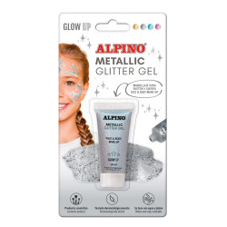 Gelis grimui 14ml ALPINO Metallic silver bls