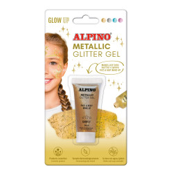 Gelis grimui 14ml ALPINO Glitter gold bls