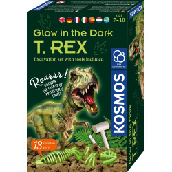 Mokomasis rinkinys GLOW IN THE DARK T.REX