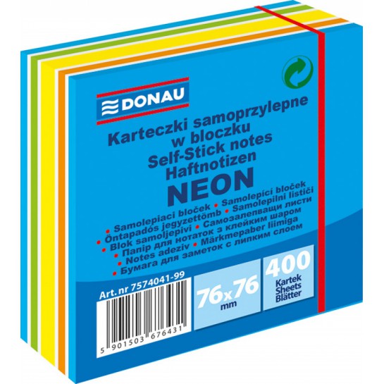 Lipnūs lapeliai 76x76/400, blue-mix