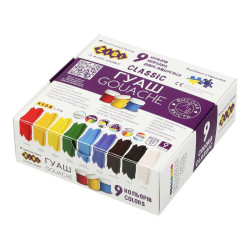 Guašas CLASSIC KIDS Line 9sp x 20ml Guašas CLASSIC KIDS Line 9sp x 20ml