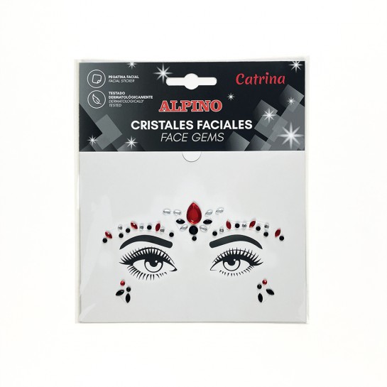 Veido lipdukai - kristalai ALPINO Cristales faciales Catrina