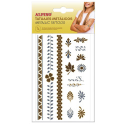 Tatuiruotės laikinos ALPINO metallic