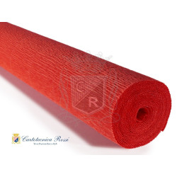 Krepinis popierius 180g.Nr.618 Deep Orange Red