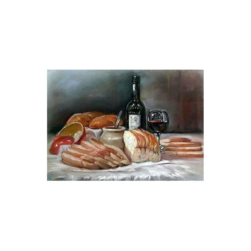 Sausų pastelių rinkinys 12vnt pilkų atsp.8592G Sausų pastelių rinkinys 12vnt pilkų atsp.8592G