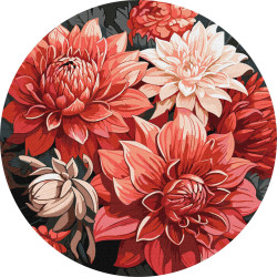 Tapyba pagal skaičius: GĖLIŲ PUOKŠTĖ art_selena_ua d39