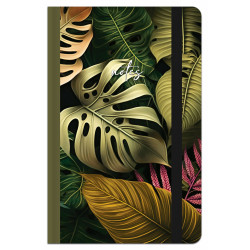 Užrašų knygutė A6 96lap 70g lang BOTANICAL
