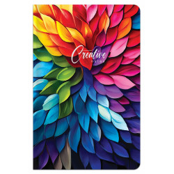 Užrašų knygutė A6 96lap 70g lang CREATIVE