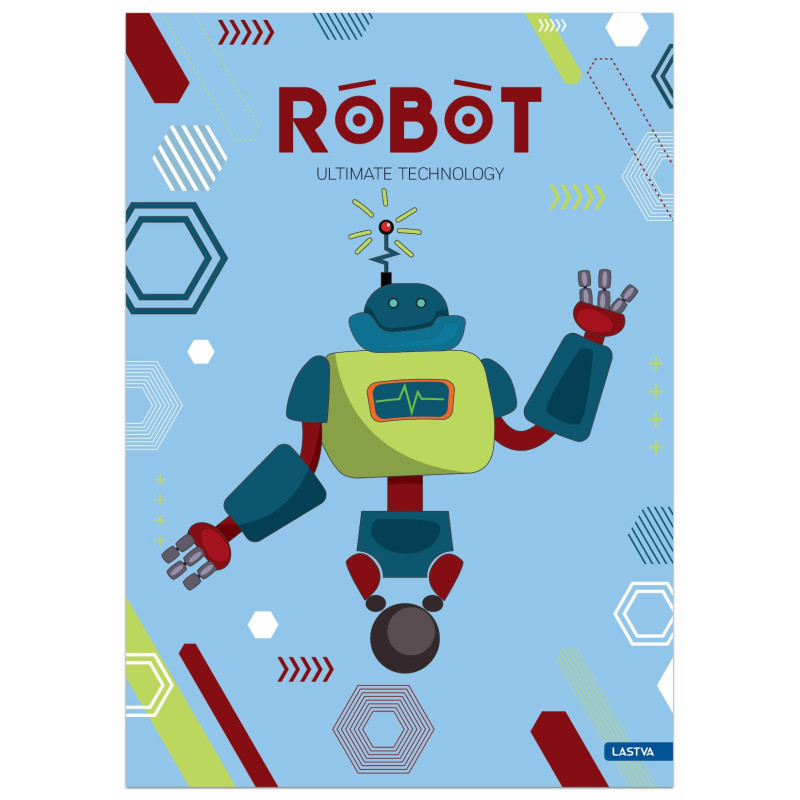 Knyga A4 96lap 70g lyg CLASSIC