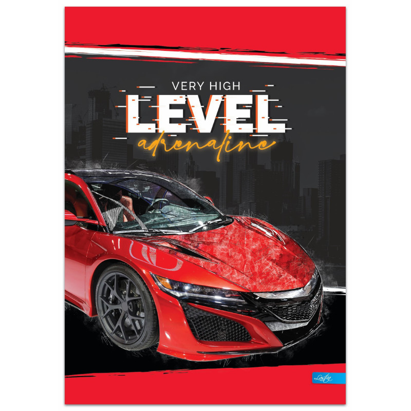 Knyga A4 96lap 70g lyg CLASSIC