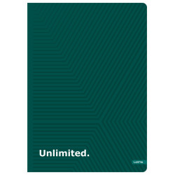 Knyga A4 96lap 70g linija UNLIMITED