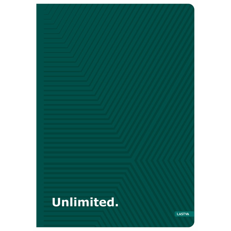 Knyga A4 96lap 70g linija UNLIMITED