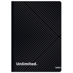 Knyga A5 96lap 70g linija UNLIMITED