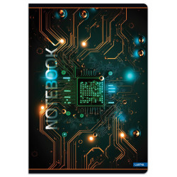 Sąsiuvinis(platus) A5 12lap 80g linija MATRIX