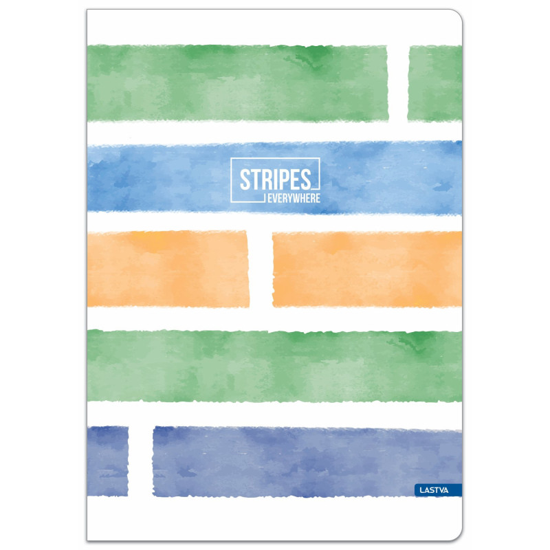Sąsiuvinis(platus) A5 48lap 80g lang STRIPES