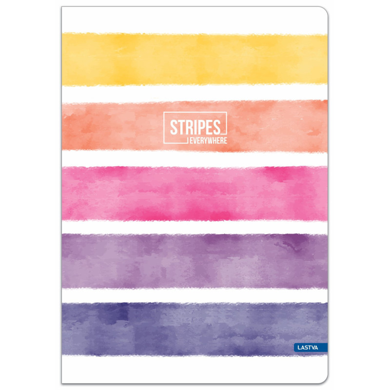 Sąsiuvinis(platus) A5 48lap 80g linija STRIPES Sąsiuvinis(platus) A5 48lap 80g linija STRIPES