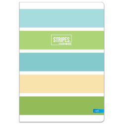 Sąsiuvinis(platus) A5 48lap 80g linija STRIPES Sąsiuvinis(platus) A5 48lap 80g linija STRIPES