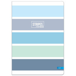 Sąsiuvinis(platus) A5 48lap 80g linija STRIPES Sąsiuvinis(platus) A5 48lap 80g linija STRIPES
