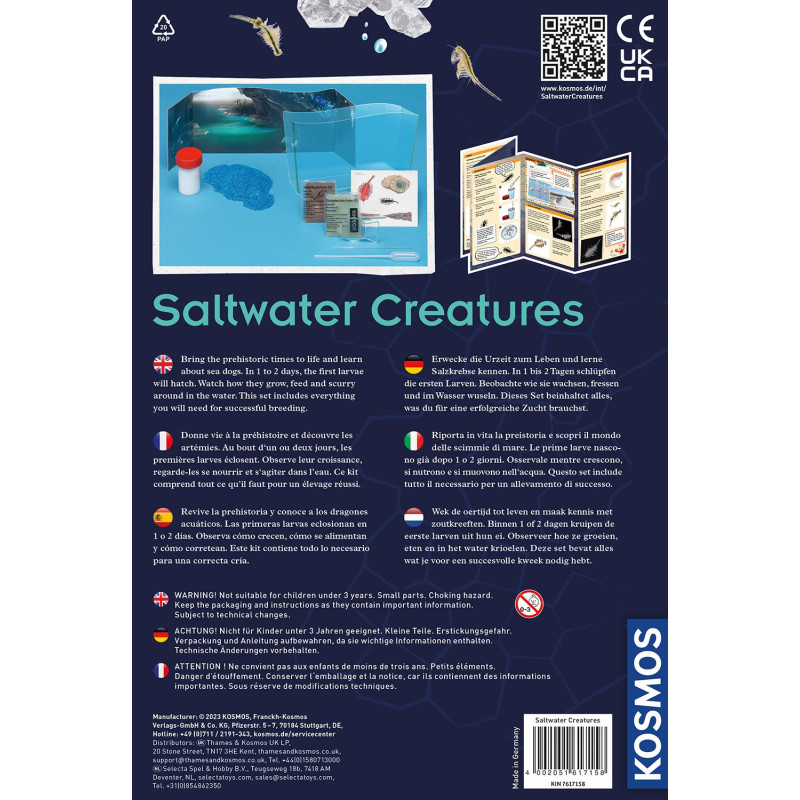 Smagus mokslas SALTWATER CREATURES 8-12 Smagus mokslas SALTWATER CREATURES 8-12