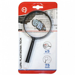 Padidinimo stiklas 75mmx5k