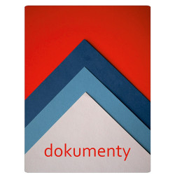 Aplankas dokumentams A6 PVC margu viršeliu