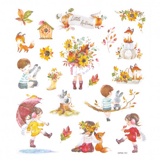 Lipdukai LITTLE AUTUMN 19vnt