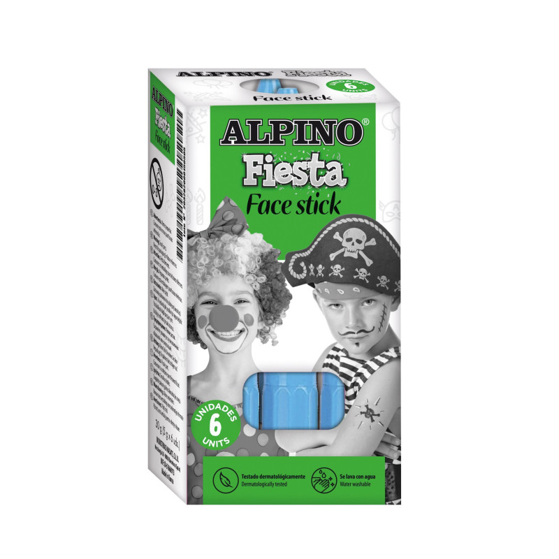 Kreidutė grimui ALPINO Fiesta šv mėlyna Kreidutė grimui ALPINO Fiesta šv mėlyna