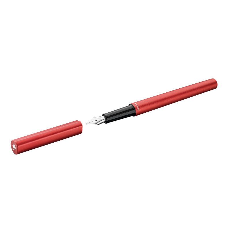 Plunksnakotis INEO fiery red metalinėje dėžutėje Plunksnakotis INEO fiery red metalinėje dėžutėje