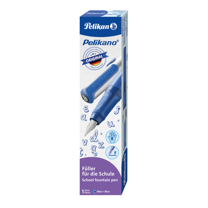 Plunksnakotis PELIKANO original nib F blue Plunksnakotis PELIKANO original nib F blue