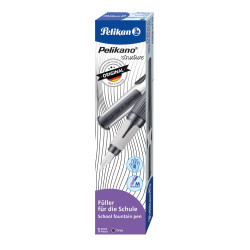 Plunksnakotis PELIKANO structure nib M grey Plunksnakotis PELIKANO structure nib M grey