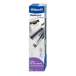 Plunksnakotis PELIKANO structure nib L grey Plunksnakotis PELIKANO structure nib L grey