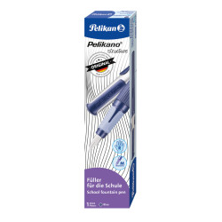 Plunksnakotis PELIKANO structure nib M blue Plunksnakotis PELIKANO structure nib M blue