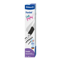 Plunksnakotis TWIST nib 1,5mm calligraphy baltas Plunksnakotis TWIST nib 1,5mm calligraphy baltas
