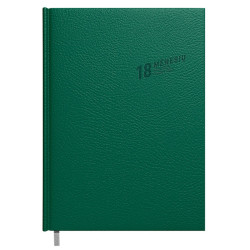 Darbo knyga A5 18 mėnesių tamsiai žalia