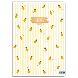 Sąsiuvinis A5 52lap 80g lang PASTEL FRUITS Sąsiuvinis A5 52lap 80g lang PASTEL FRUITS