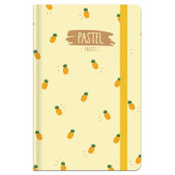 Užrašų knygutė A6 96lap 70g PASTEL FRUITS