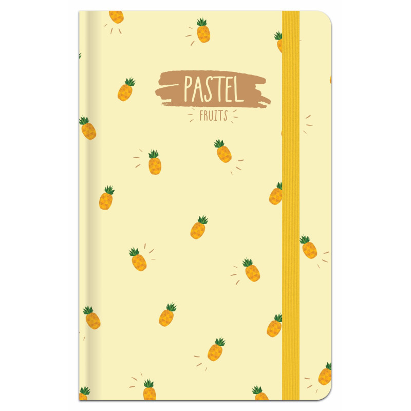 Užrašų knygutė A6 96lap 70g PASTEL FRUITS