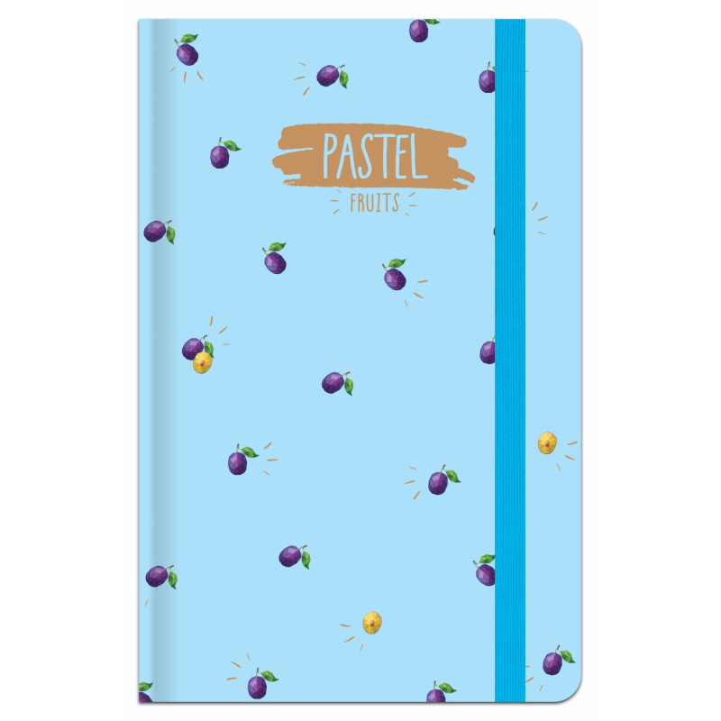 Užrašų knygutė A6 96lap 70g PASTEL FRUITS