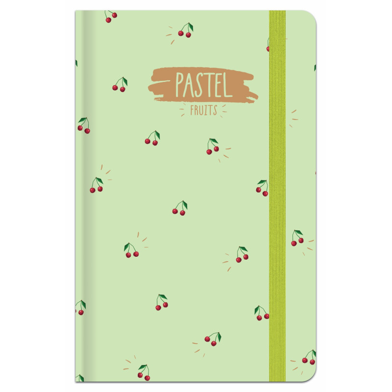 Užrašų knygutė A6 96lap 70g PASTEL FRUITS