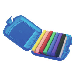 Plastilinas 10sp 240g raudona dėž Plastilinas 10sp 240g raudona dėž