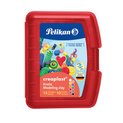 Plastilinas 10sp 240g mėlyna dėž